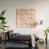 RosebudStudio Dance daisies Wood Wall Mural - society6 - 2 of 2