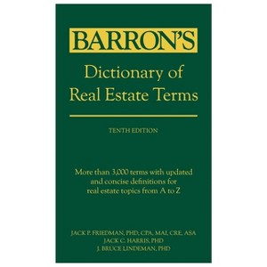 Dictionary of Real Estate Terms, Tenth Edition - (Barron's Business Dictionaries) 10th Edition (Paperback) - 1 of 1