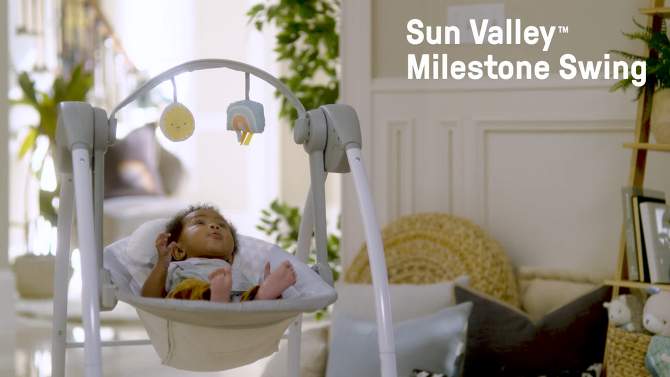 Ingenuity Sun Valley Milestone Swing - Gray, 2 of 17, play video