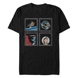 Men's Mulan Simple Story Squares T-Shirt - 1 of 4