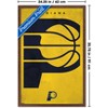 Trends International NBA Indiana Pacers - Logo 25 Framed Wall Poster Prints - 3 of 4
