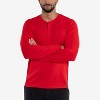 X RAY Men's V-Neck & Henley Long Sleeve T-Shirt - 4 of 4