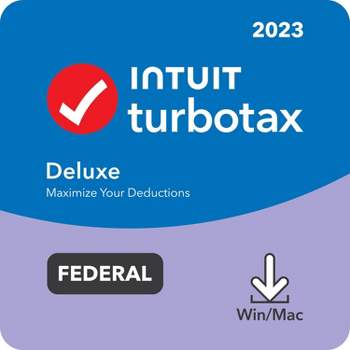TurboTax Deluxe 2023 Federal Only