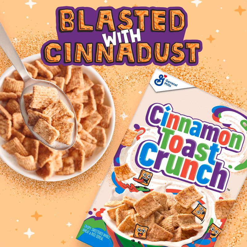 Cinnamon Toast Crunch Breakfast Cereal , 3 of 15