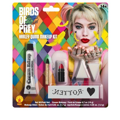 Birds of Prey BOP Harley Quinn Makeup Kit, Standard