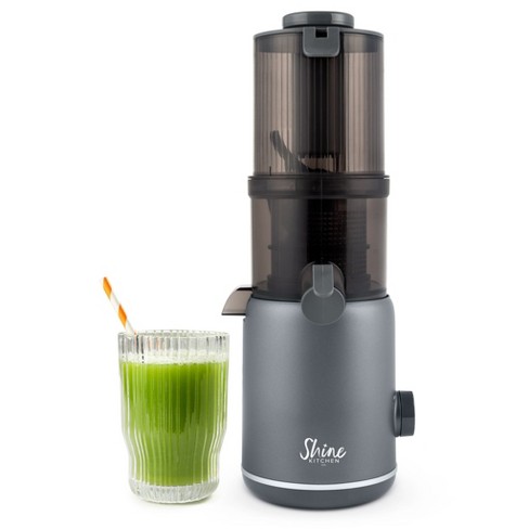 Tribest Shine Kitchen Co. Multi-batch Compact Cold Press Juicer - Gray ...