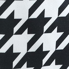 black white