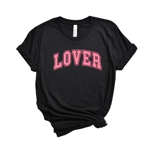 Simply Sage Market Women's Lover Bold Short Sleeve Graphic Tee - 1 of 3