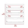 NicBex 4 Drawer Dresser for Bedroom,Modern Style Drawers with Free Handle,Dressers for Kids Room,Living Room,Entry and Hallway,Multicolor - 4 of 4