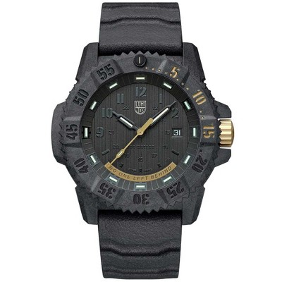 Luminox XS.3805.NOLB.SET Men's Master Carbon Navy Seal Strap Watch