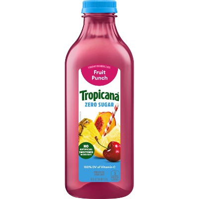 Tropicana Zero Sugar Fruit Punch - 46 fl oz