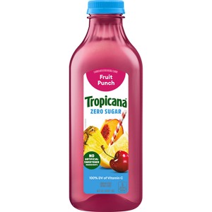 Tropicana Zero Sugar Fruit Punch - 46 fl oz - 1 of 4
