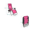 Best Choice Products Set of 2 Zero Gravity Lounge Chair Recliners for Patio, Pool w/ Cup Holder Tray - 2 of 4