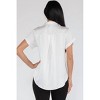 Women's Rhinestones Collar Shirt - Fashion CITY - 2 of 3