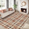 Vintage Non-Slip Rug, Machine Washable, Stain-Resistant Carpet for Living Room, Dining, Kitchen, Office, Nursery - 3 of 4