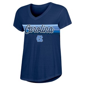 NCAA North Carolina Tar Heels Women's V-Neck T-Shirt - 1 of 3