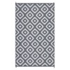 Outdoor Rug Waterproof Plastic Straw Rug Reversible Rug for Patios Decks Porch Camper Balcony Backyard - 2 of 4