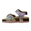 Laura Ashley Girls Footbed Toddler Buckle Sandals - 3 of 4