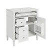 Dexmalle Modern Bathroom Vanity Storage Cabinet with Top Sink,a Tip-out Drawer - 4 of 4