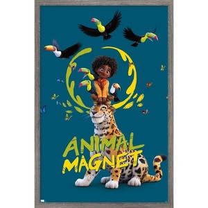 Trends International Disney Encanto - Animal Magnet Framed Wall Poster Prints - 1 of 4