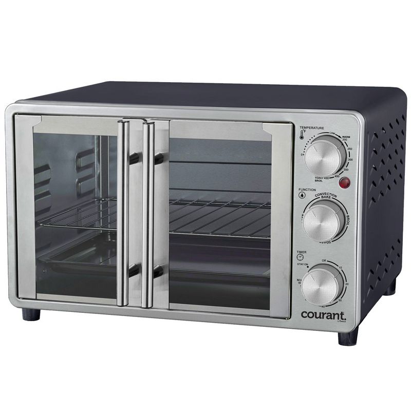 Courant French-Door Convection Toaster Oven, Stainless Steel, 4 of 5