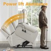 Spruce & Spring Electric Power Lift Recliner with Heat and Massage for Elderly - 3 of 4