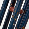 Woodstock Chimes Marble Wind Chime Satin Blue Gold Vein 24" - 2 of 4
