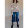 Women's Save Your Tears Striped Sweater - entro - 3 of 4