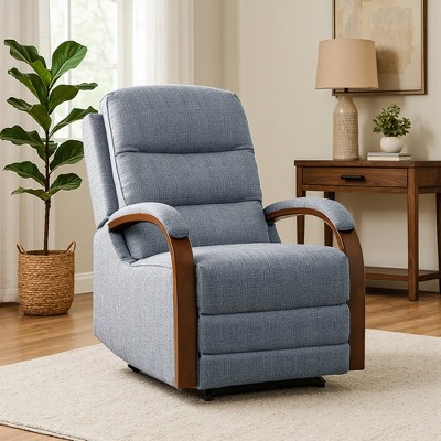 GlasFlength Accent Chairs Modern with Comfortable Seating for Living Room or Lounge Area Gray,36.6”*30”*42.5"