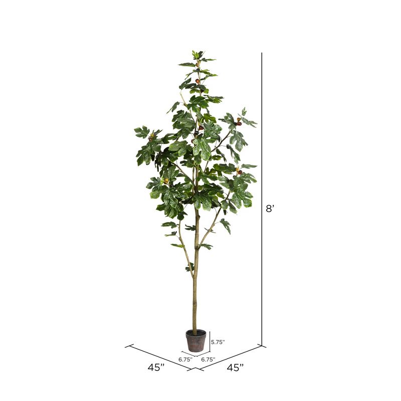Vickerman Artificial Potted Fig Tree, 3 of 7