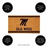 Evergreen University of Mississippi Logo Natural Coir 28 x 16 Inches Indoor Outdoor Doormat - 3 of 4