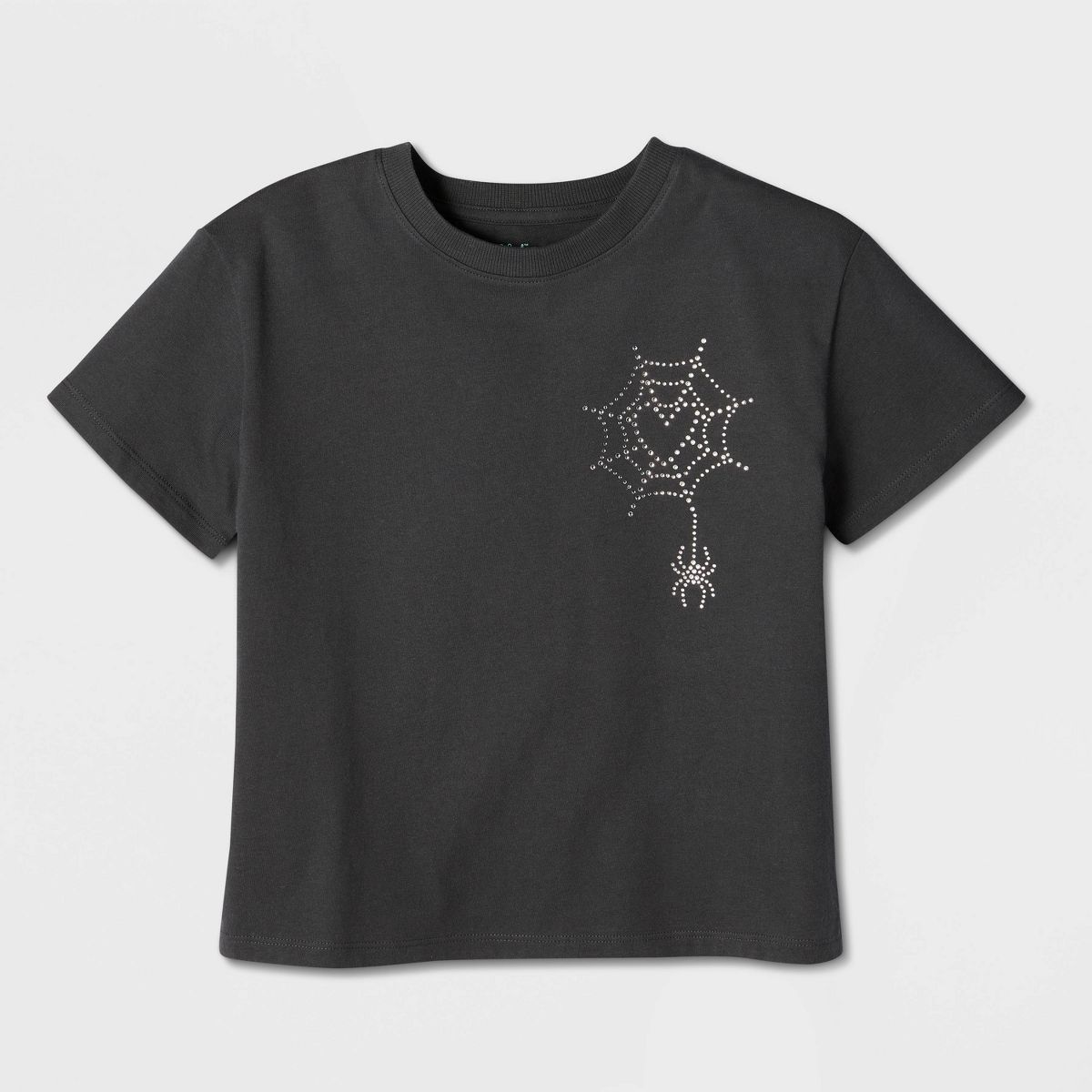 Girls' Short Sleeve Halloween Relaxed Graphic T-Shirt - Cat & Jack™ - thumbnail 2