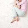 Makemake Organics GOTS Certified Organic Cotton Kids Fitted Sheet - Dotty - 4 of 4