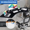 Tangkula Dual-Motor L Shaped Standing Desk Ergonomic Sit Stand Computer Workstation White & Black - 4 of 4