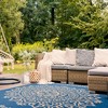 Beach House BHS183 Power Loomed Indoor/Outdoor Rugs - Safavieh - 3 of 4