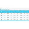 Coolmee Women's Pullover Sweater Dress Long Lantern Sleeve Turtle Neck Cute Ribbed Knit Stripe Bodycon Wrap Mini Dress - 4 of 4