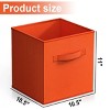 FURNIinspire 6pcs Storage Box Utility Storage Bins Drawer Organizer Storage Cubes Basket, Home Storage, Multicolored, 4.29"*7.02"*10.14" - 3 of 4