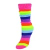 Rainbow Slouch Socks the Sock Panda (Women's Sizes, Adult Medium) - Heavyweight - 4 of 4
