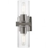 Livex Lighting Clarion 2 - Light Vanity in  Black Chrome - 4 of 4