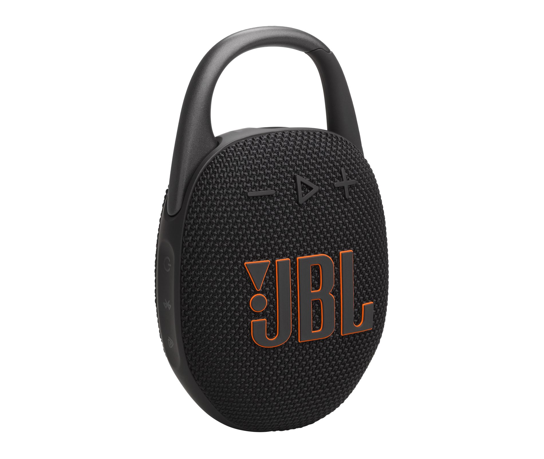 JBL Clip 5 Portable Bluetooth Waterproof Speaker - Black: USB-C Connection, IP67 Rating