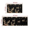 Christmas Doormat Xmas Deer and Snowflake Print Door Mat Entryway Floor Mats - 4 of 4