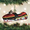 Old World Christmas Blown Glass Ornament for Christmas Tree, Snowmobile - 2 of 4