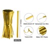 Unique Bargains Reusable Plastic Coated Metallic Durable Twist Ties 800 Pcs - 2 of 4
