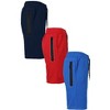 Blu Rock Men's Tech Fleece Performance Shorts With Heat Seal Zipper Pocket-3 Pack - 2 of 4