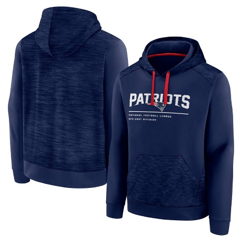 NFL New England Patriots Men's Long Sleeve Performance Hooded Sweatshirt - image 1 of 3