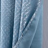 RT Designers Collection Hailey Halo Foil Blackout Polyester Grommet 2 Pack Window Curtain Panel Set 36" x 84" Wedge - 4 of 4