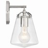 Crystorama Lighting Voss 1 - Light Sconce in  Polished Nickel - 3 of 3