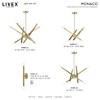 Livex Lighting Moco 6 - Light Chandelier in  Antique Brass - 3 of 3