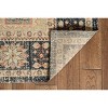 Great Zero Stiles Rug Off White/Blue - Linon - 3 of 4