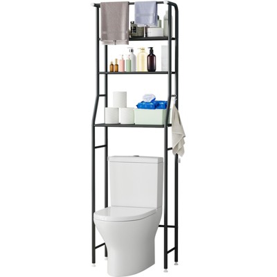 SKONYON 3-Tier Over-The-Toilet Storage Shelf Metal Space Saver Rack